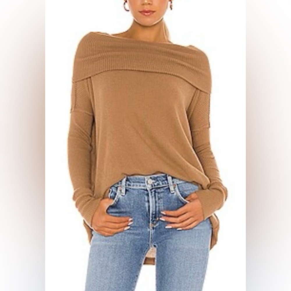 NWT Free People Juicy Long Sleeve Knit Thermal